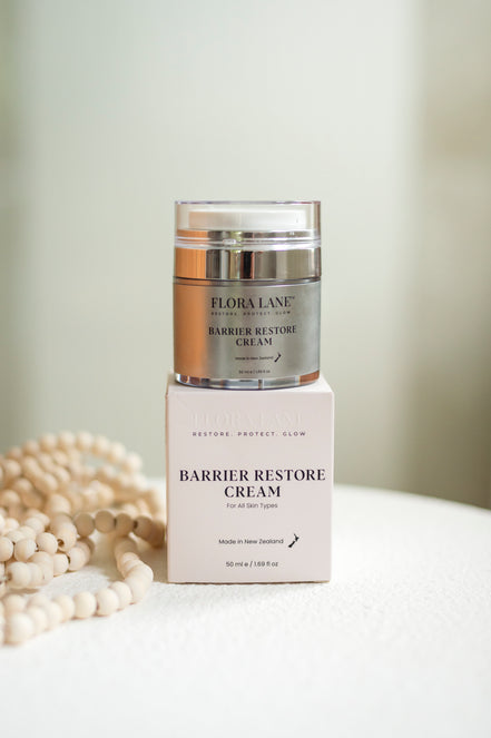 Flora Lane Barrier Restore Cream, editorial product image