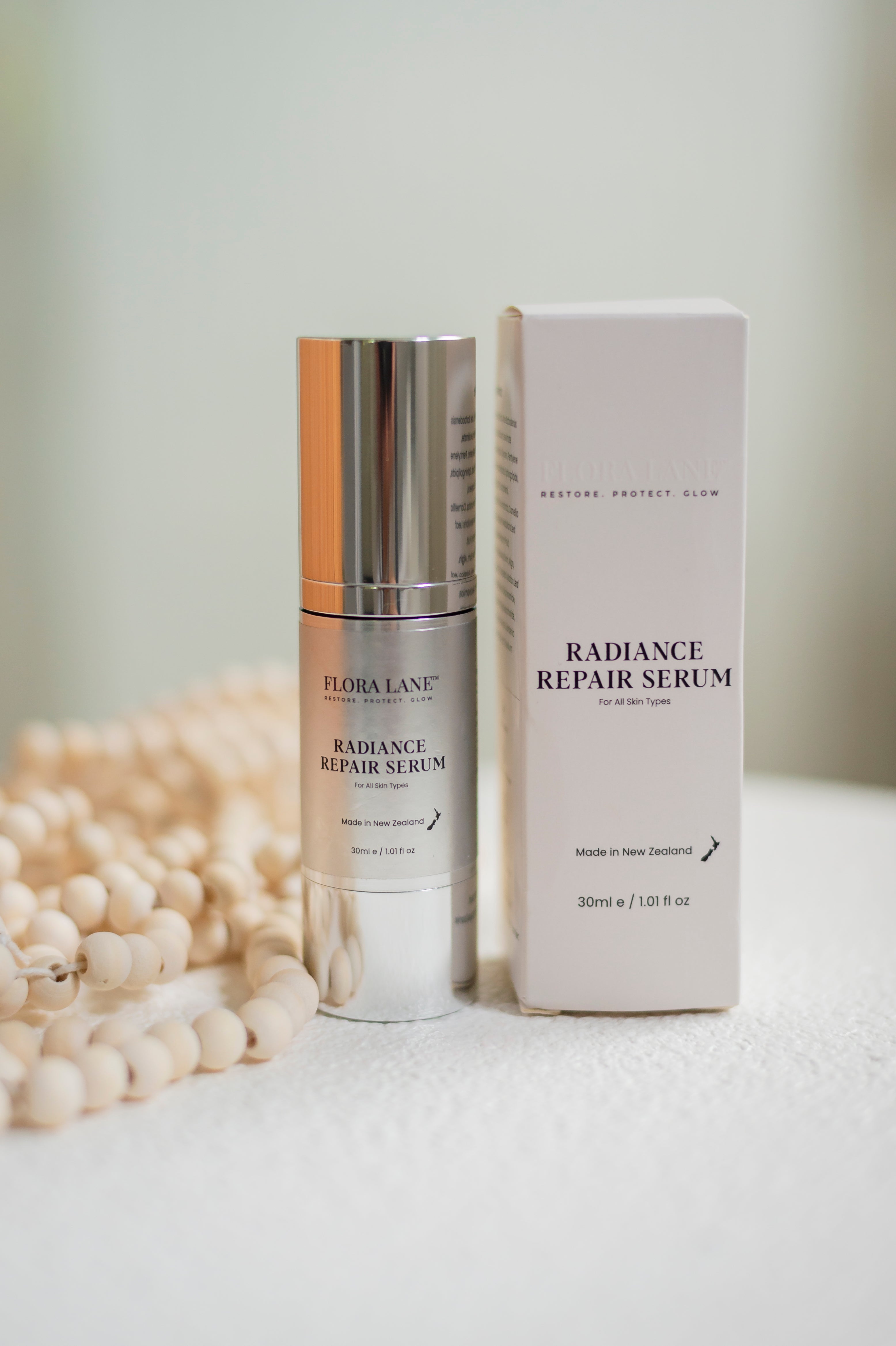 Flora Lane Radiance Repair Serum, editorial product image